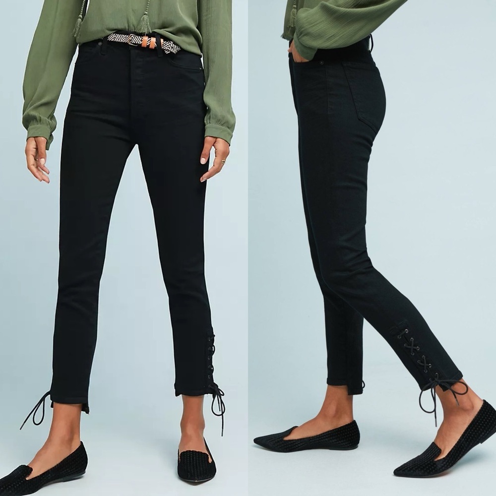 Citizens of Humanity Olivia high rise slim ankle Black Jeans Size 25 in Women’s